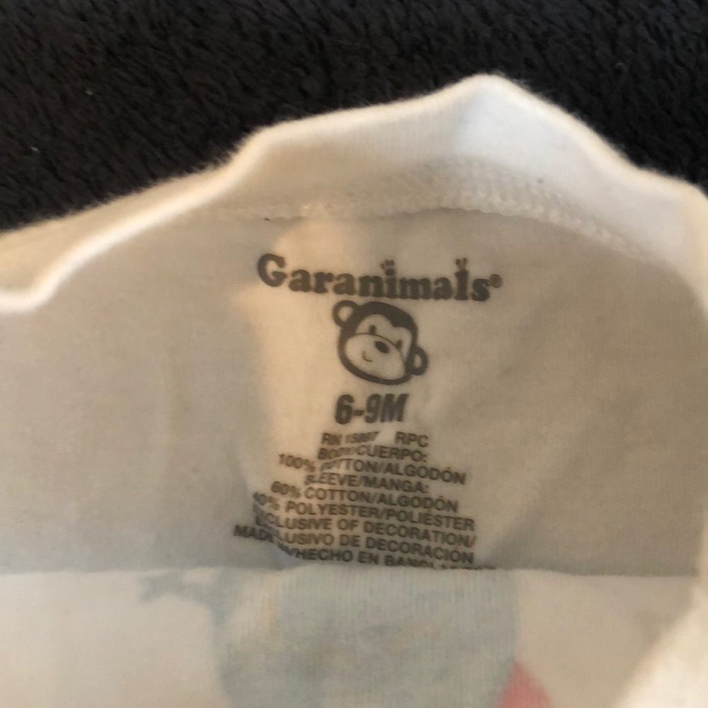 garanimals long sleeve onesie w/monsters - Picture 5 of 5